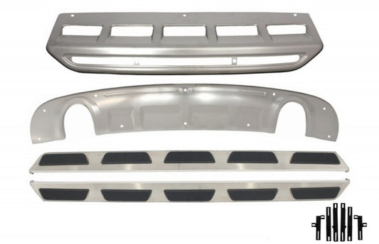 Unterfahrschutz Off Road für Audi Q5 8R Facelift 13-16 Trittbretter OEM Look CarPartsTuning