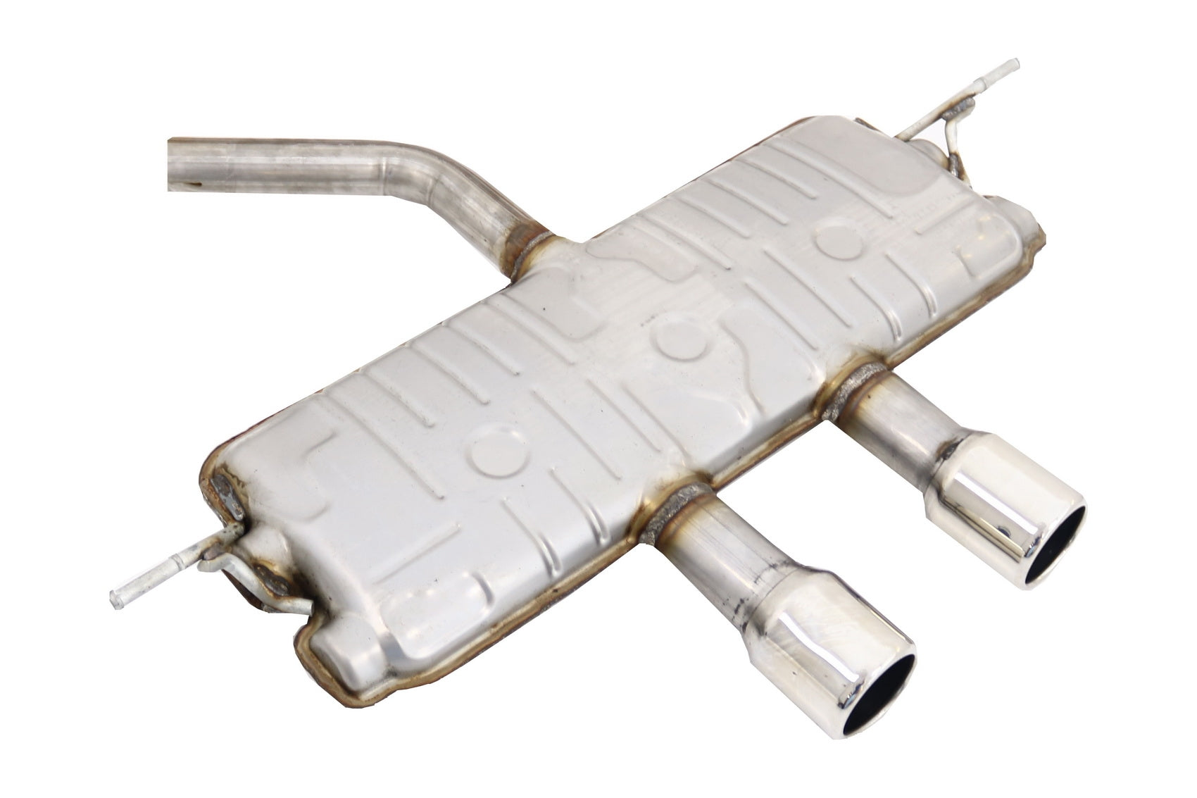 Abgasanlage für VW Golf 7 VII Mk7 13-19 Adapterrohre R400 R-Look Quad CarPartsTuning