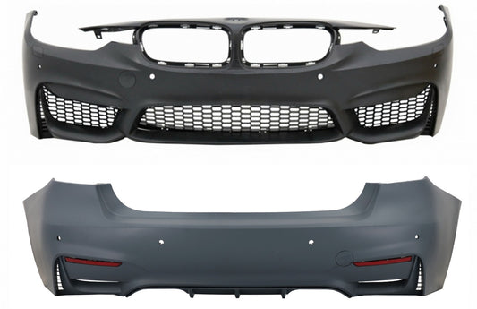 Body Kit für BMW 3er F30 11-15 F30 LCI 16+ Stoßstange Seitengitter M3 Sport Look CarPartsTuning