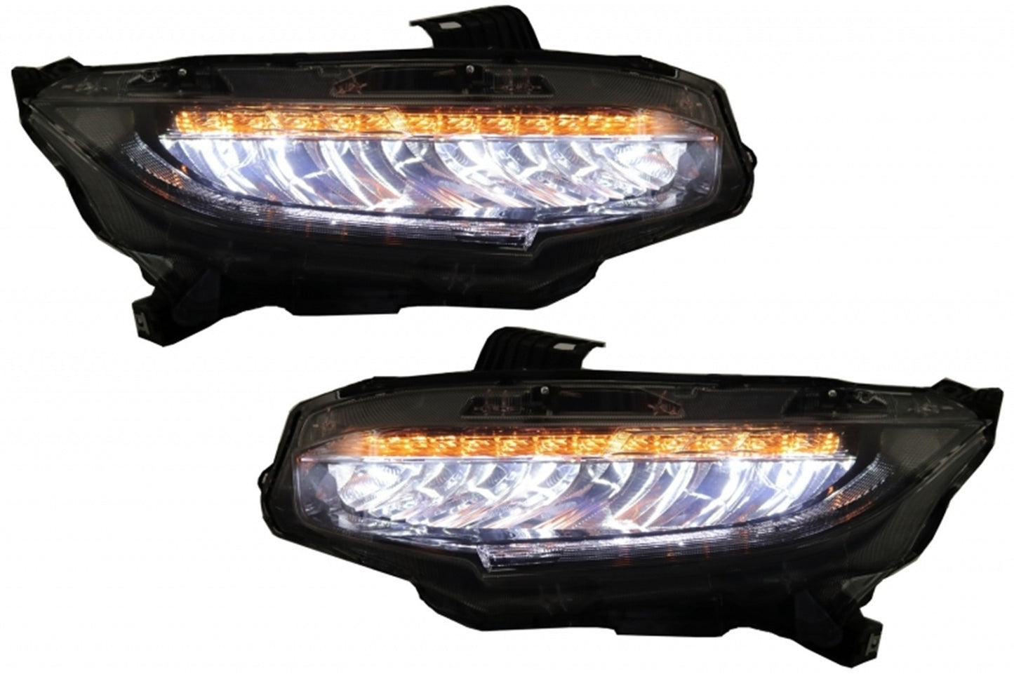 Scheinwerfer und Rückleuchten für HONDA Civic MK10 FC FK 16+ Voll-LED Dynamische CarPartsTuning
