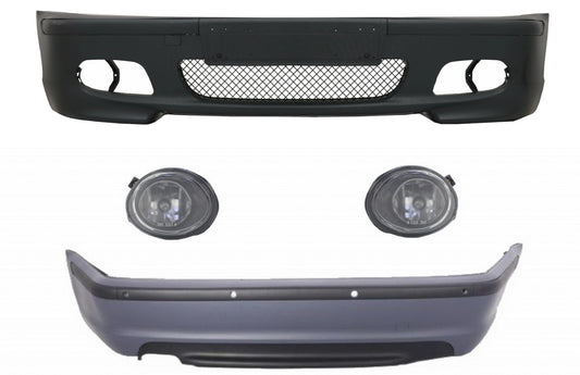 Bodykit für BMW 3er E46 Limousine 98-04 Stoßstange PDC Nebelscheinwerfer M-Technik Design CarPartsTuning