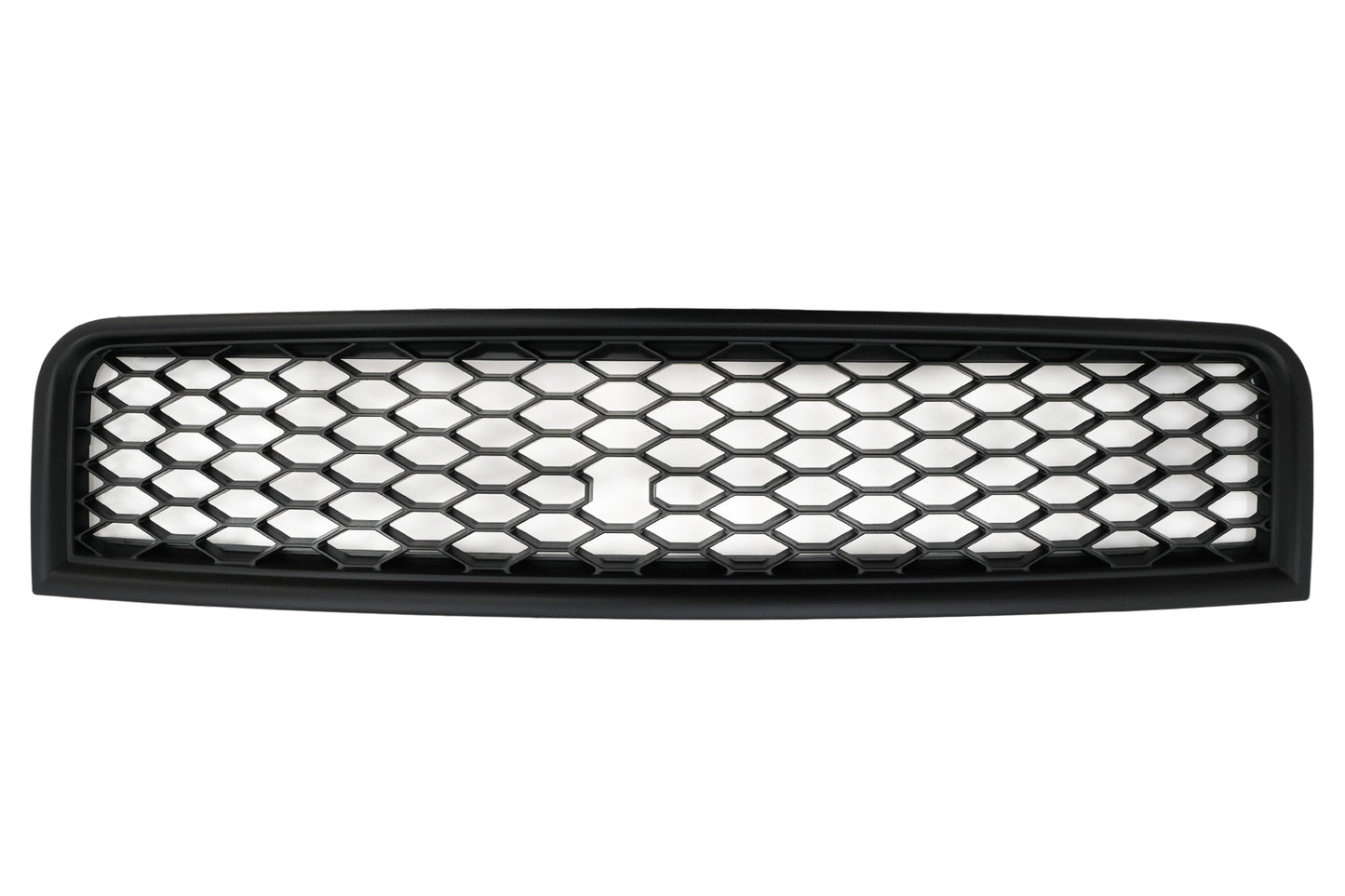 Kühlergrill ohne Emblem für Audi A4 B6 Limousine Avant 8E 8H 01-04 RS Look Mattschwarz CarPartsTuning