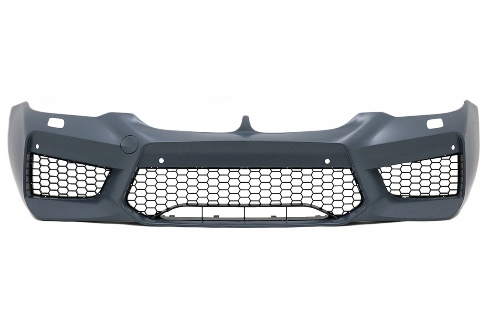 Bodykit für BMW 5er G30 17-19 M5 Design Stoßstangen Zentralgitter glänzend Schwarz CarPartsTuning