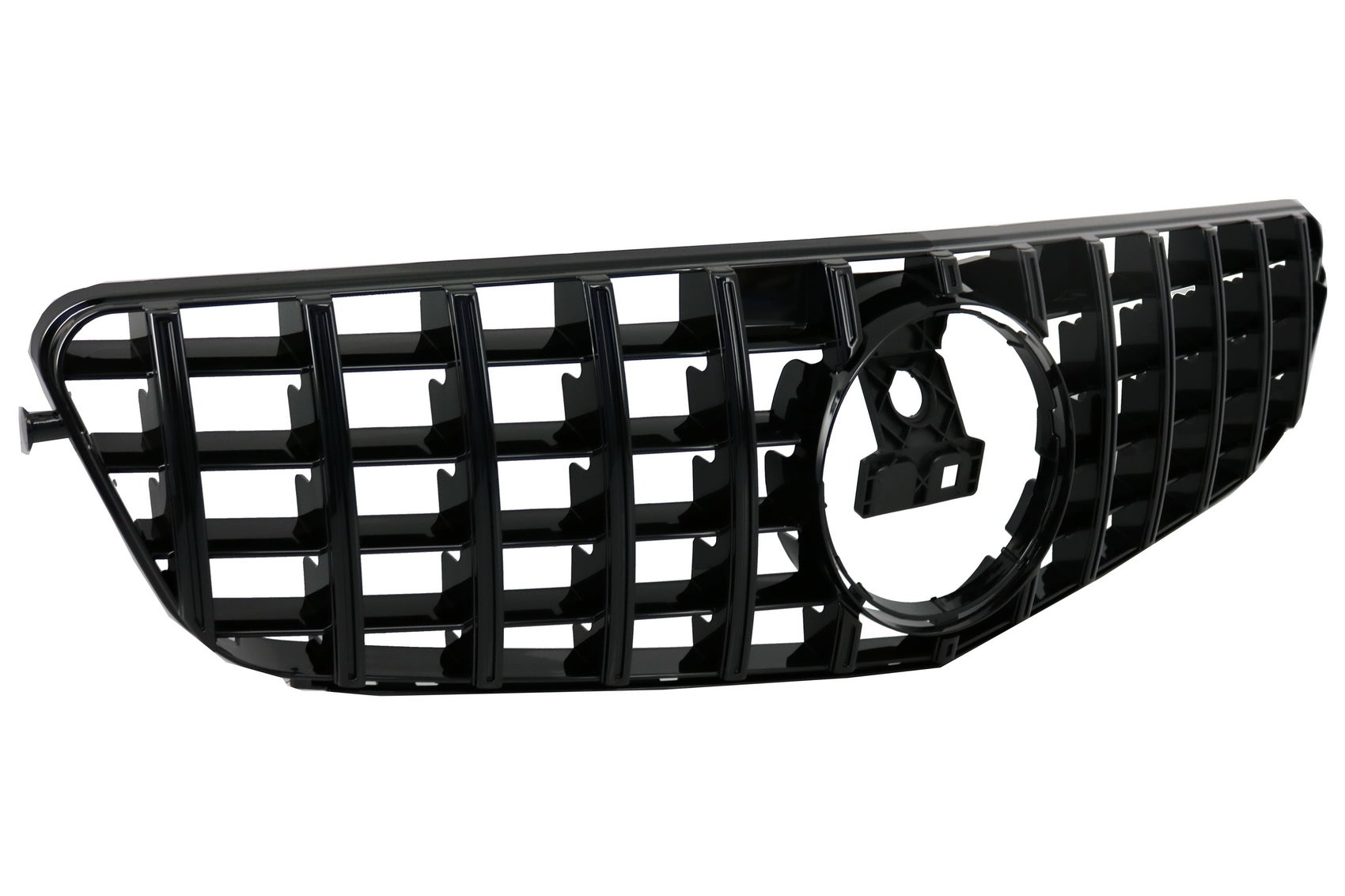 Kühlergrill für Mercedes C63 Look W204 S204 07-14 GT-R Panamericana Design Schwarz CarPartsTuning