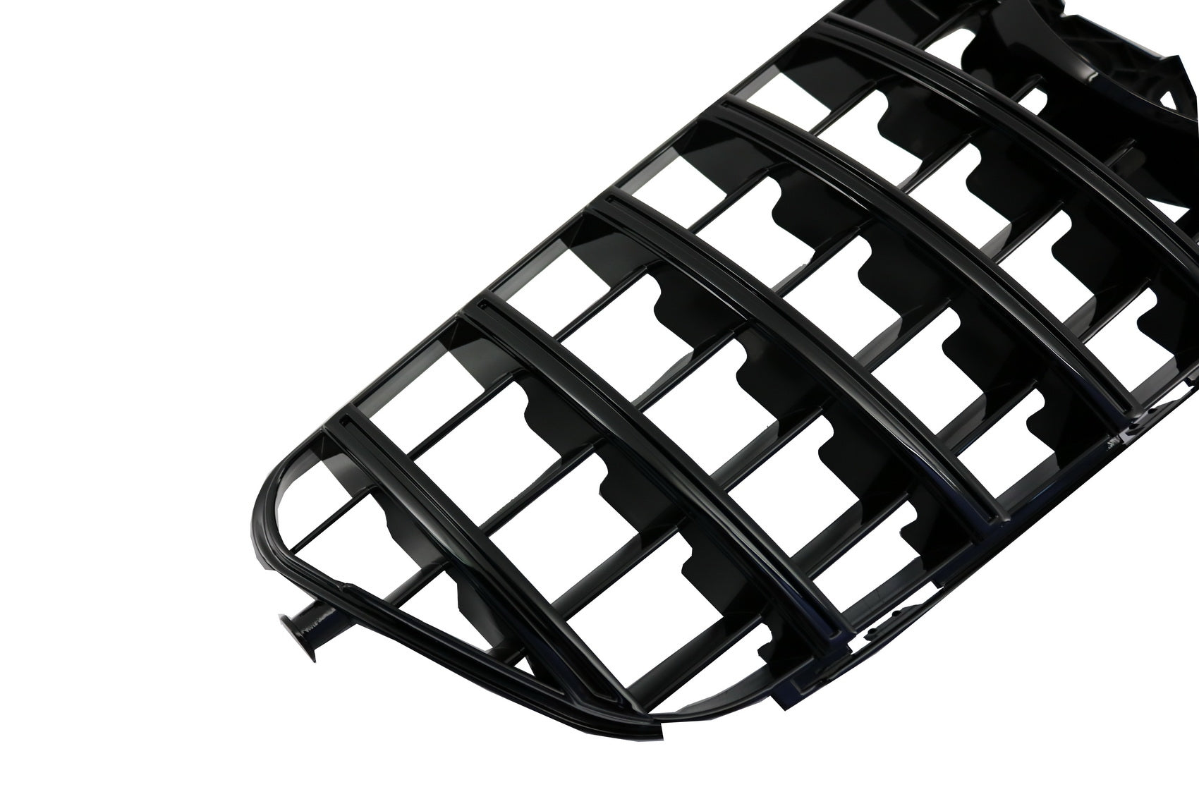 Kühlergrill für Mercedes C63 Look W204 S204 07-14 GT-R Panamericana Design Schwarz CarPartsTuning