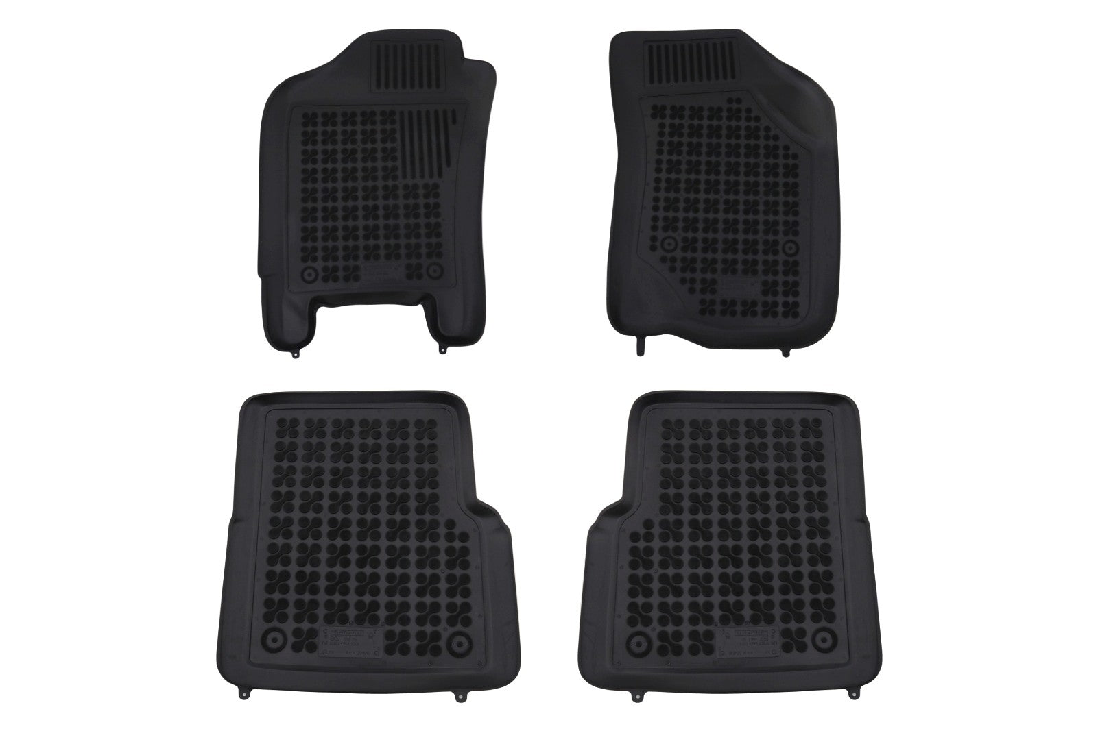 Fußmatte Schwarz Passend Für Fiat Albea (2002-2010) Rezaw Plast