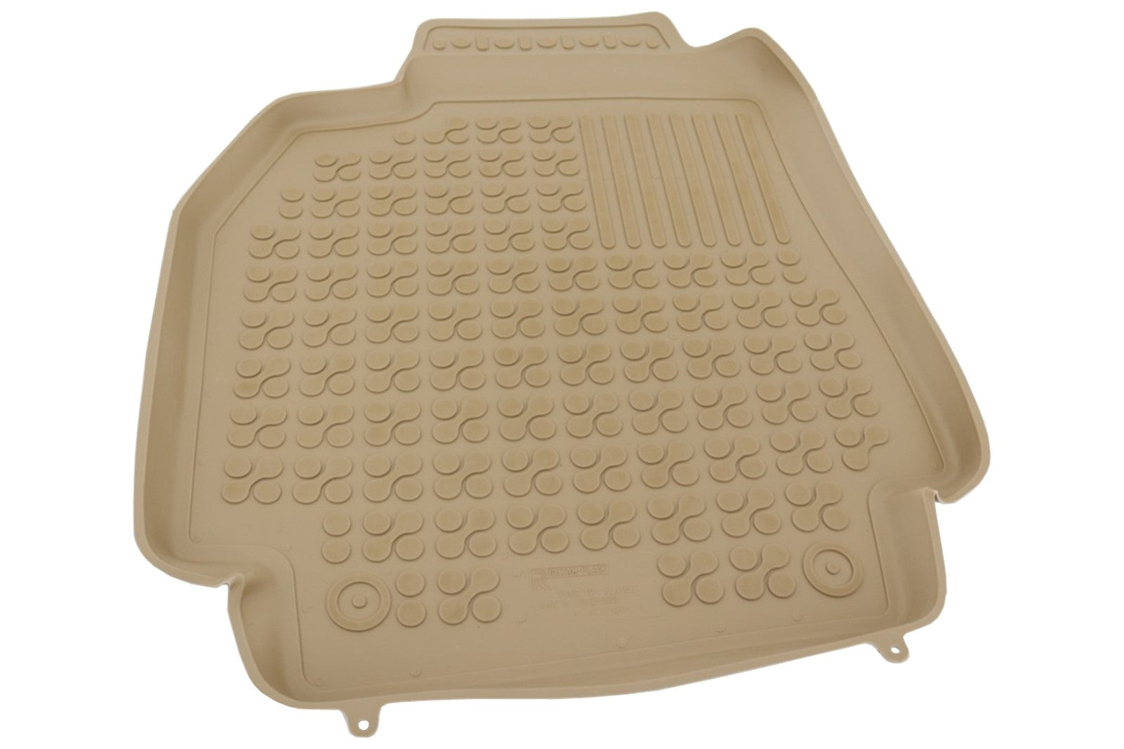 Gummi-Fußmatte Beige passend für RENAULT Megane II (2002-2009) Rezaw Plast