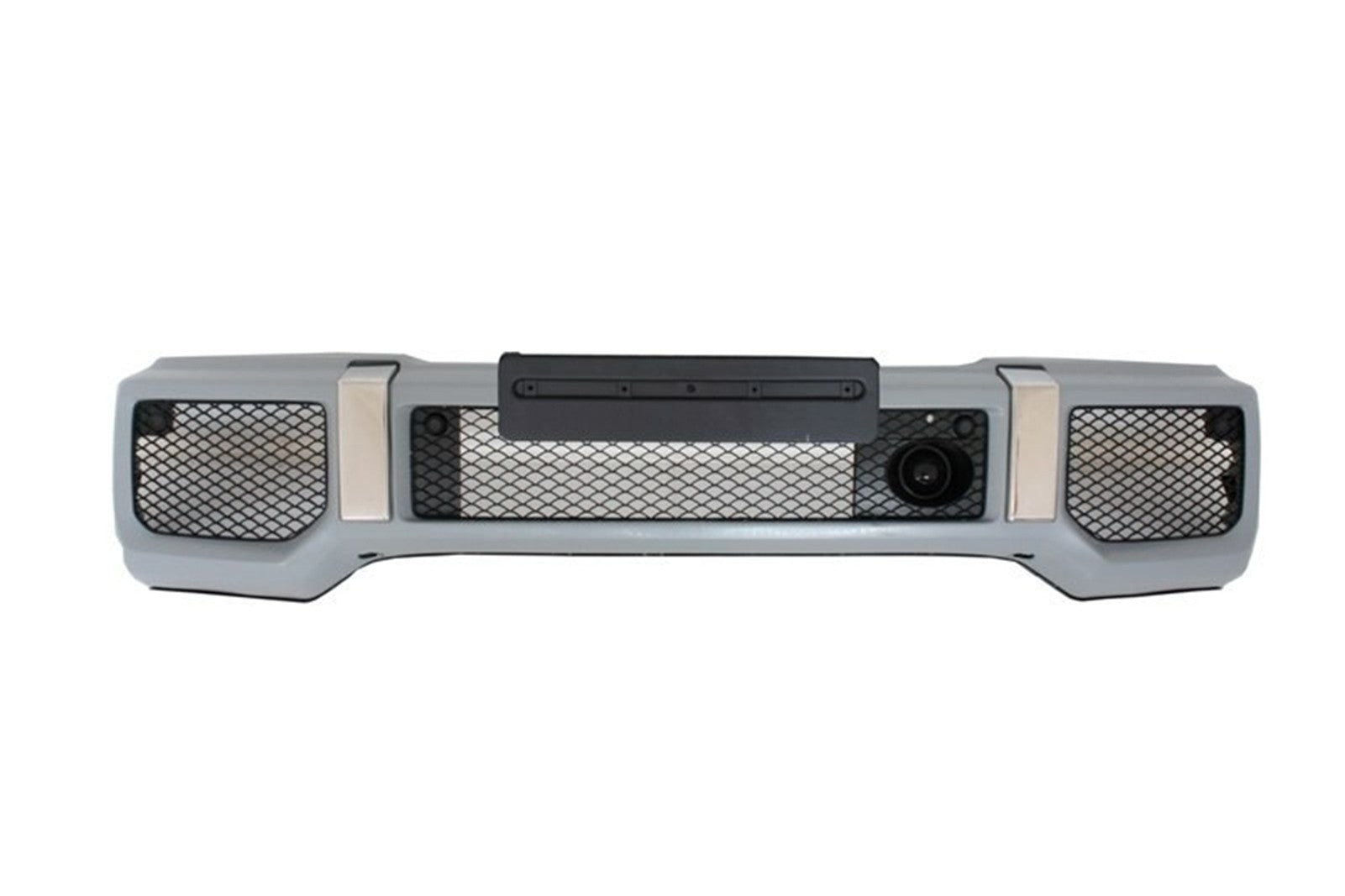 Stoßstange für Mercedes G-Klasse W463 89-17 LED DRL Spoiler Extension G65 Look CarPartsTuning