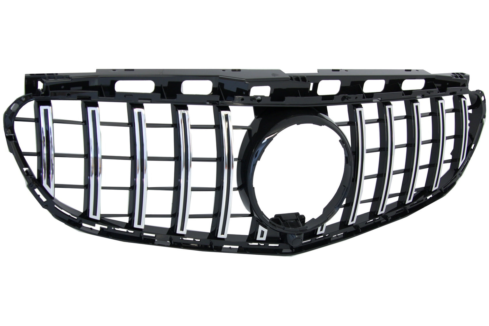 Kühlergrill für Mercedes E-Klasse W212 S212 Facelift 13-16 GT-R Panamericana Look CarPartsTuning