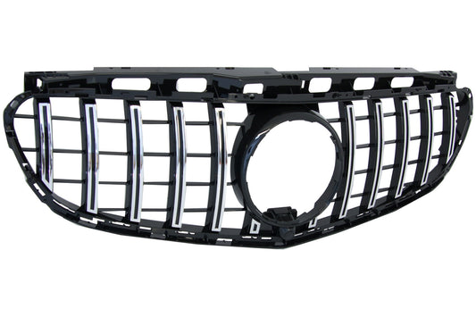 Kühlergrill für Mercedes E-Klasse W212 S212 Facelift 13-16 GT-R Panamericana Look CarPartsTuning