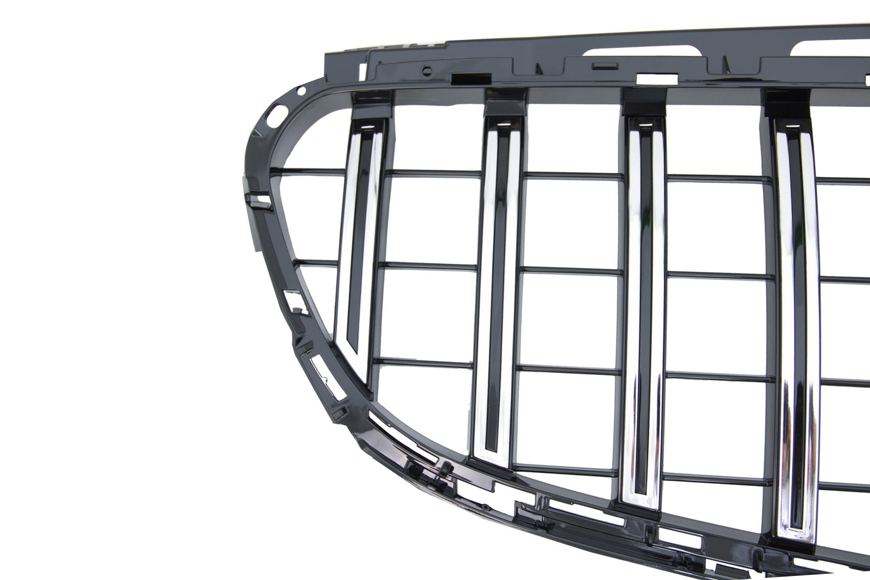 Kühlergrill für Mercedes E-Klasse W212 S212 Facelift 13-16 GT-R Panamericana Look CarPartsTuning