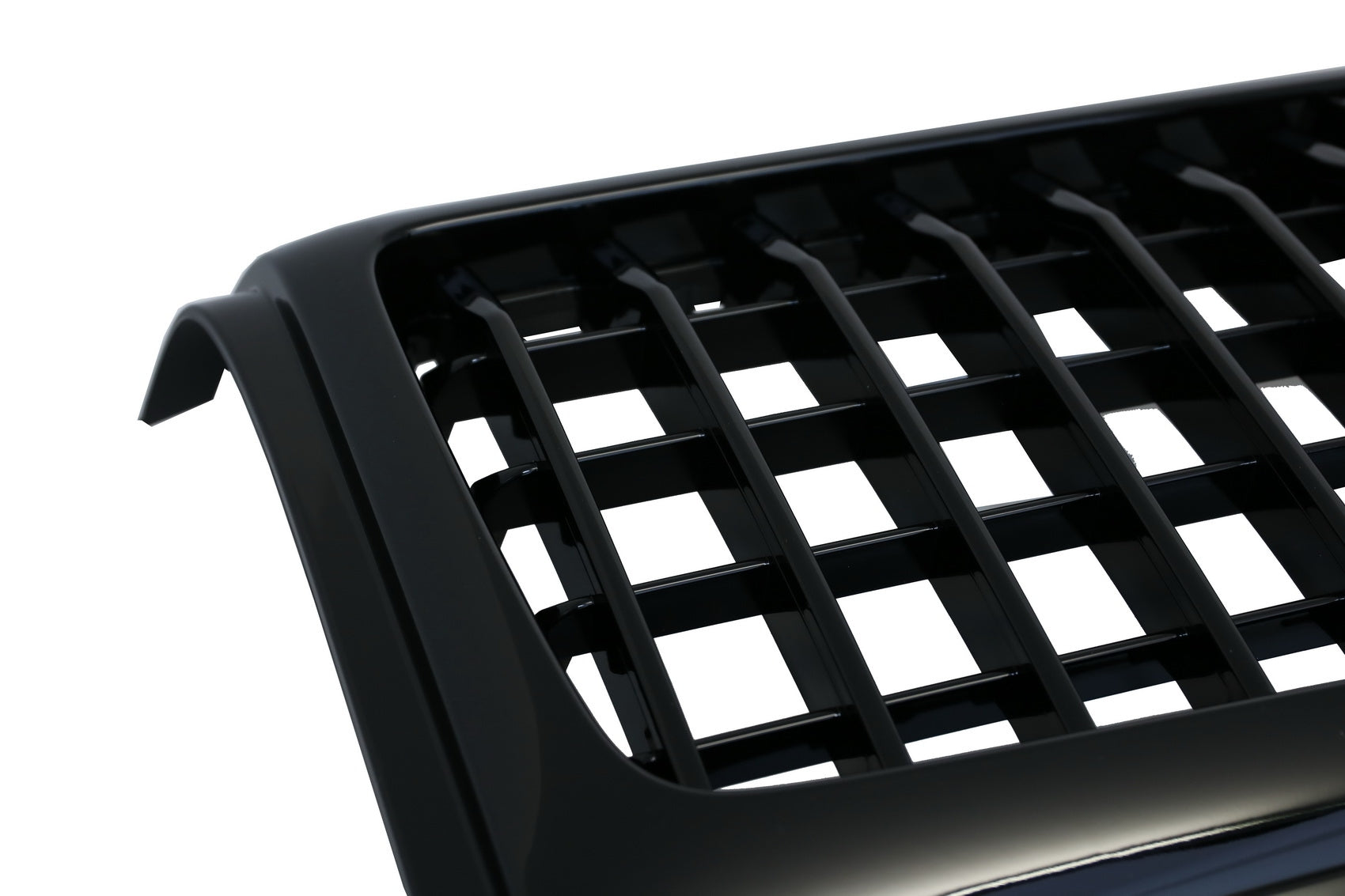 Kühlergrill für Mercedes G-Klasse W463 90-14 GT-R Panamericana Look Glänzend schwarz Carpartstuning Austria