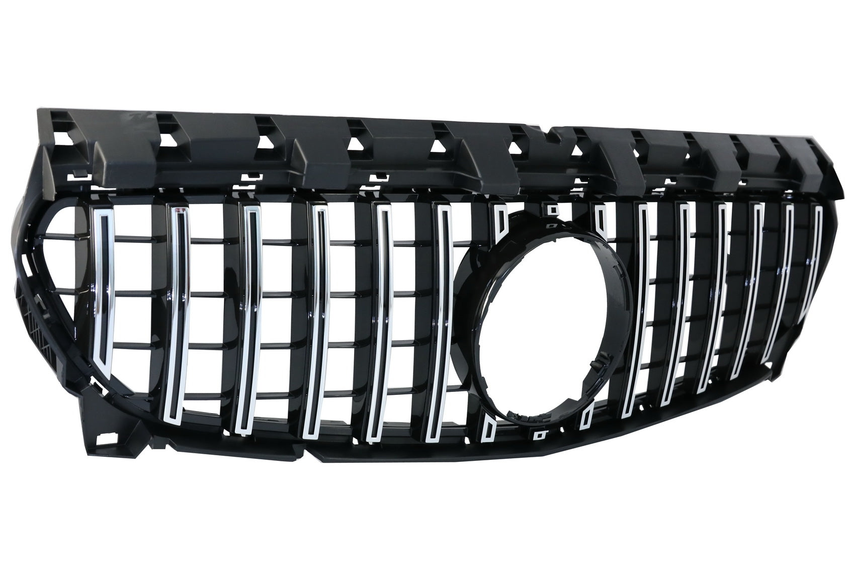 Kühlergrill für Mercedes CLA C117 X117 W117 Facelift 16-18 GT-R Panamericana Look CarPartsTuning