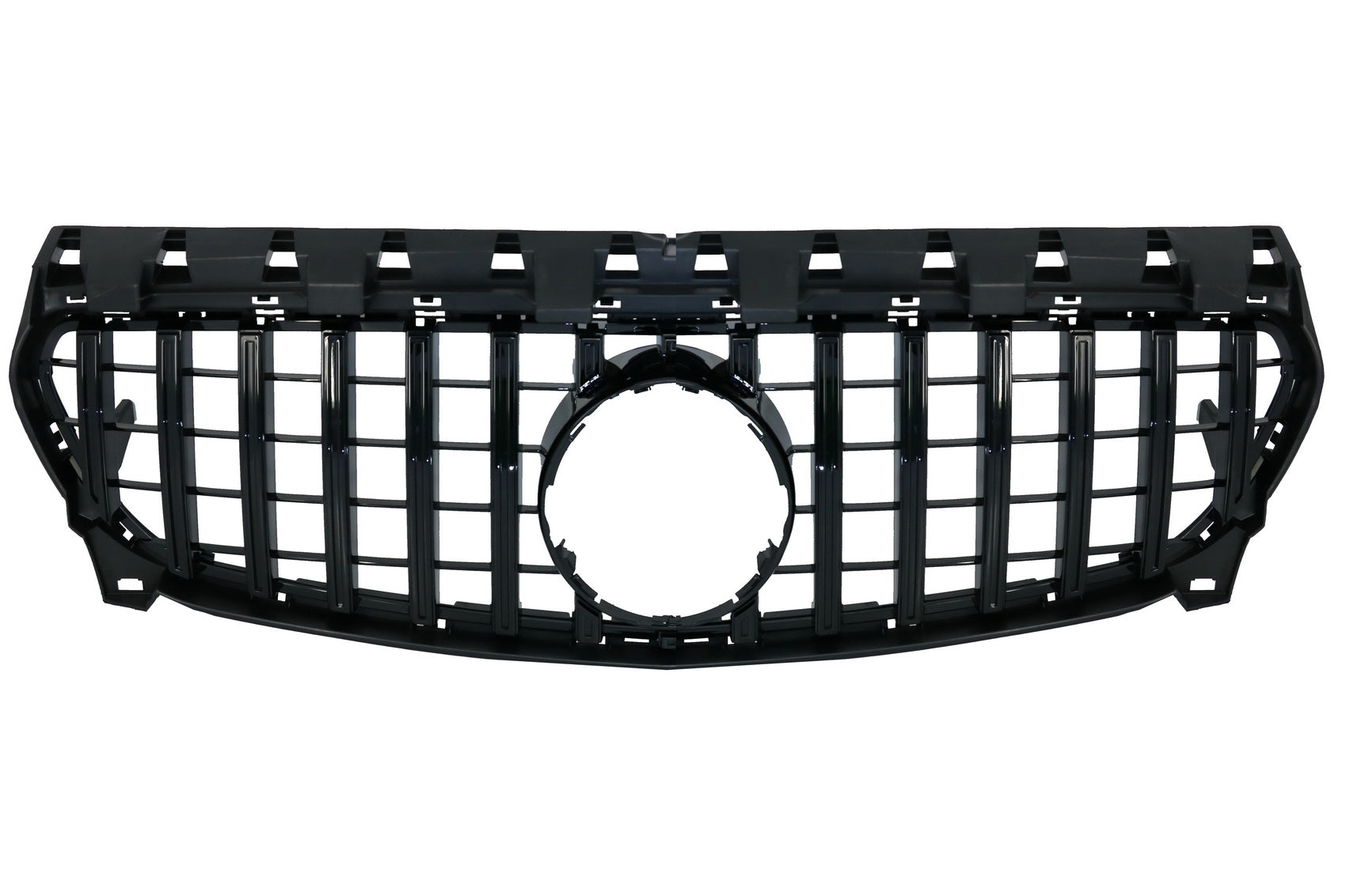 Kühlergrill für Mercedes CLA C117 X117 W117 Facelift 16-18 GT-R Panamericana Look CarPartsTuning