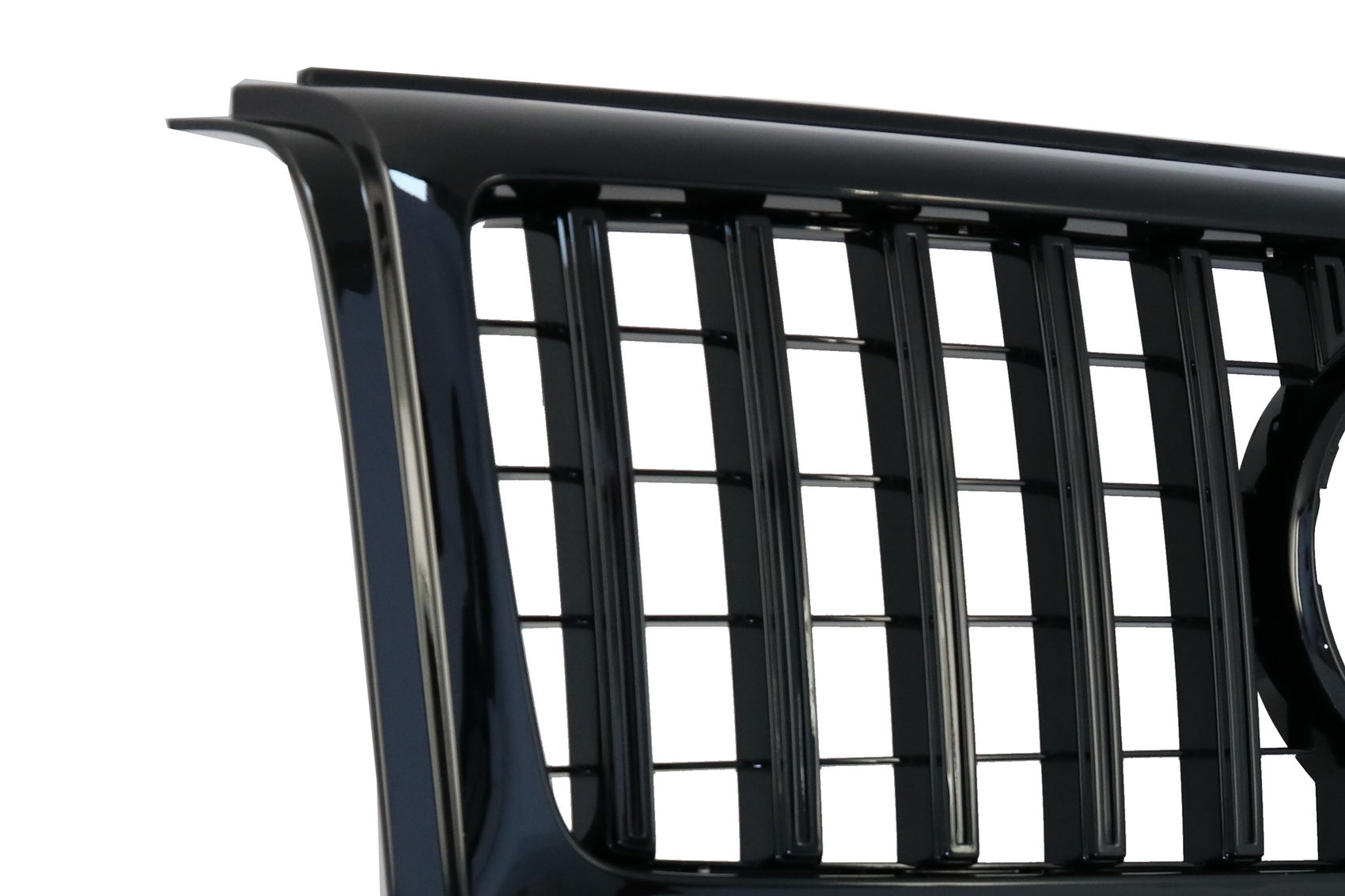 Kühlergrill für Mercedes G W463 90-14 New G63 GT-R Panamericana Look Schwarz CarPartsTuning