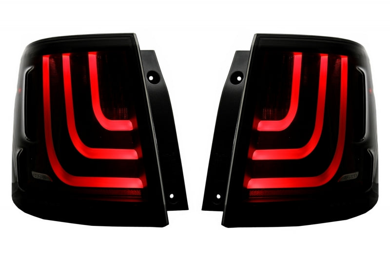 Glohh LED LightBar Rückleuchten passend für Range Rover Sport L320 (2005-2013) GL-3x Dynamic Smoke CarPartsTuning
