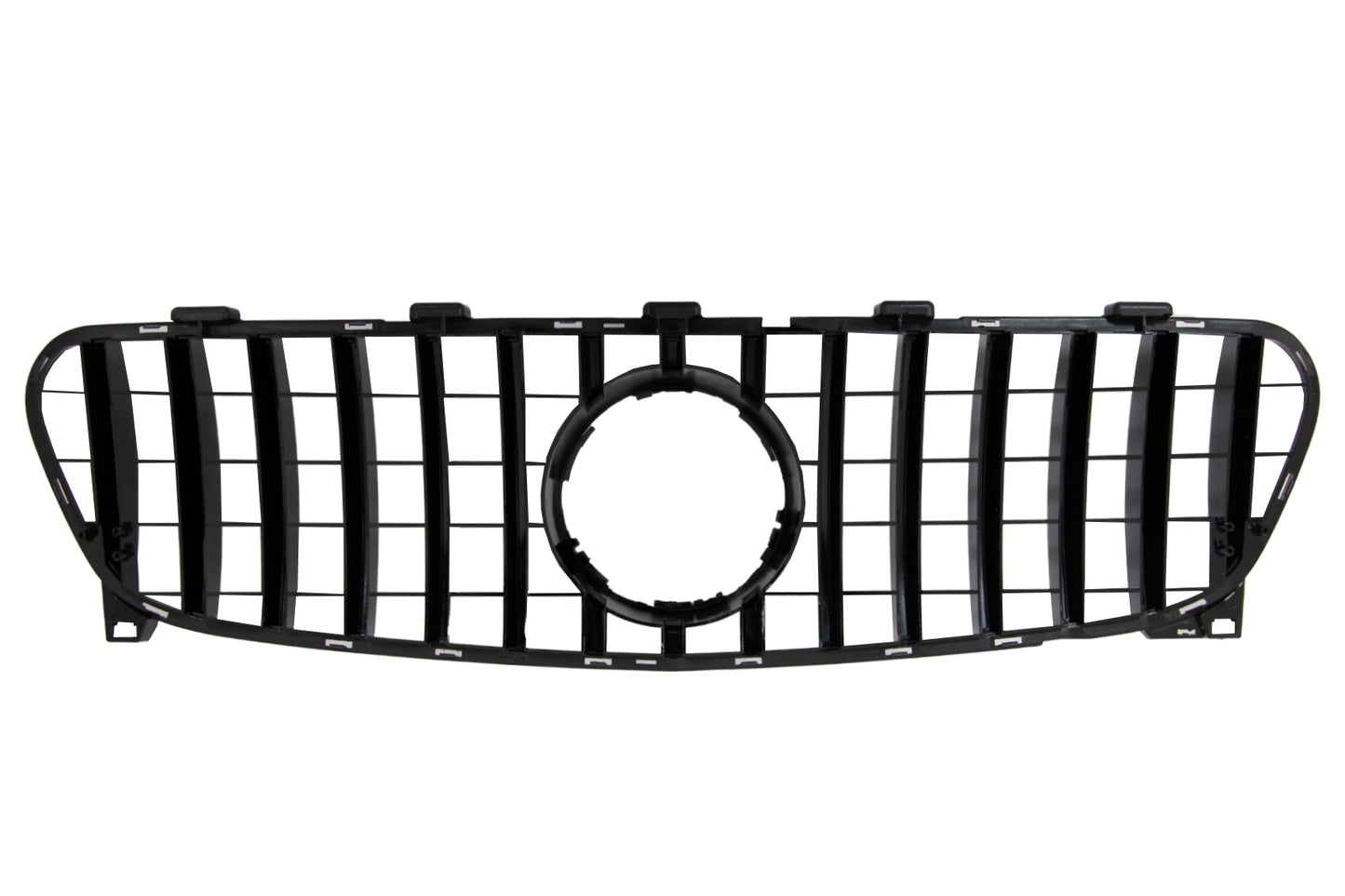 Khlergrill fur Mercedes GLA X156 MOPF 2017+ Gitter GT-R Panamericana Look Schwarz CarPartsTuning