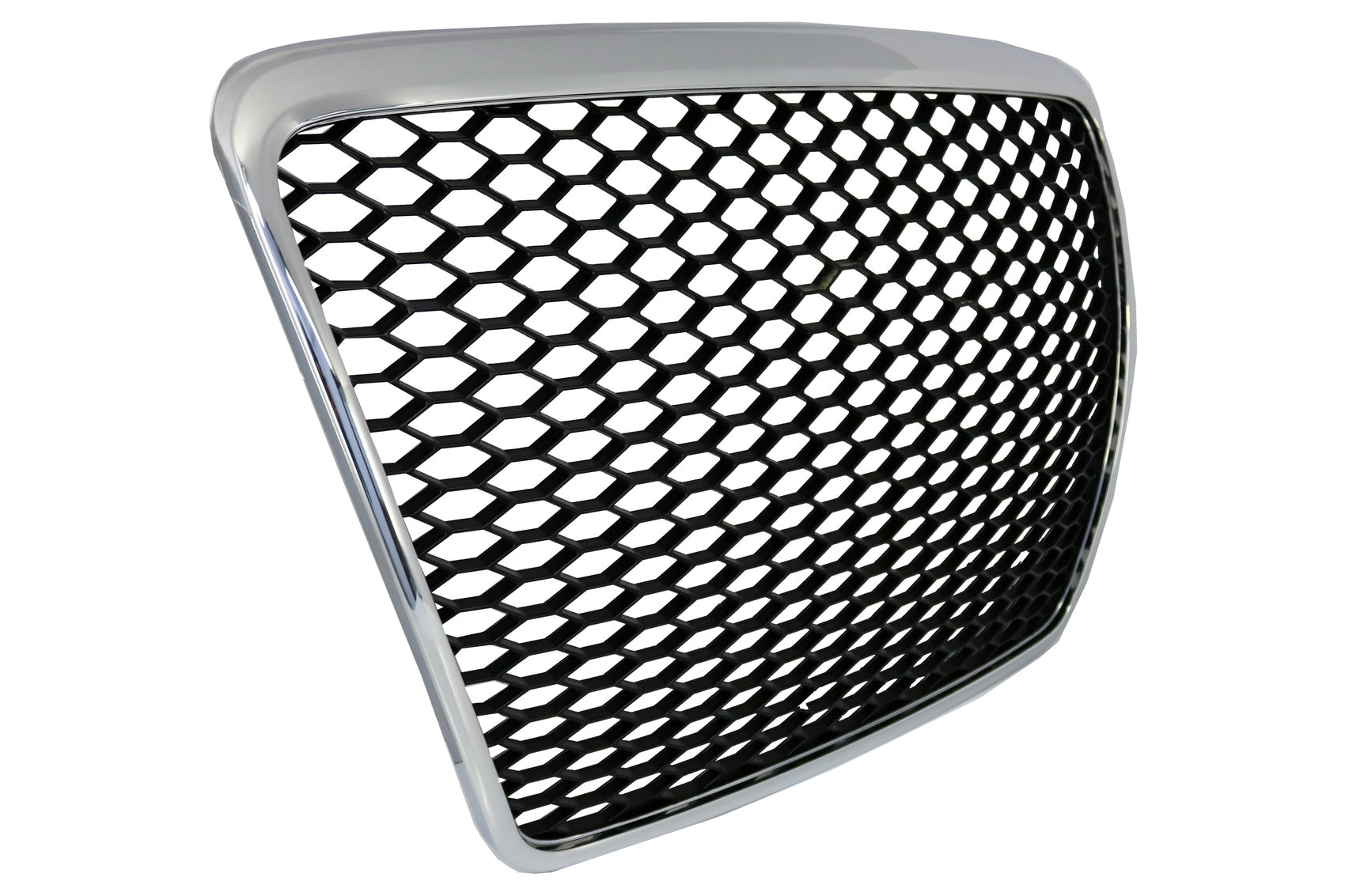 Kühlergrill für Audi A6 4F2 4F C6 04-11 Limo Avant Gitter RS Optik Chrom Schwarz CarPartsTuning