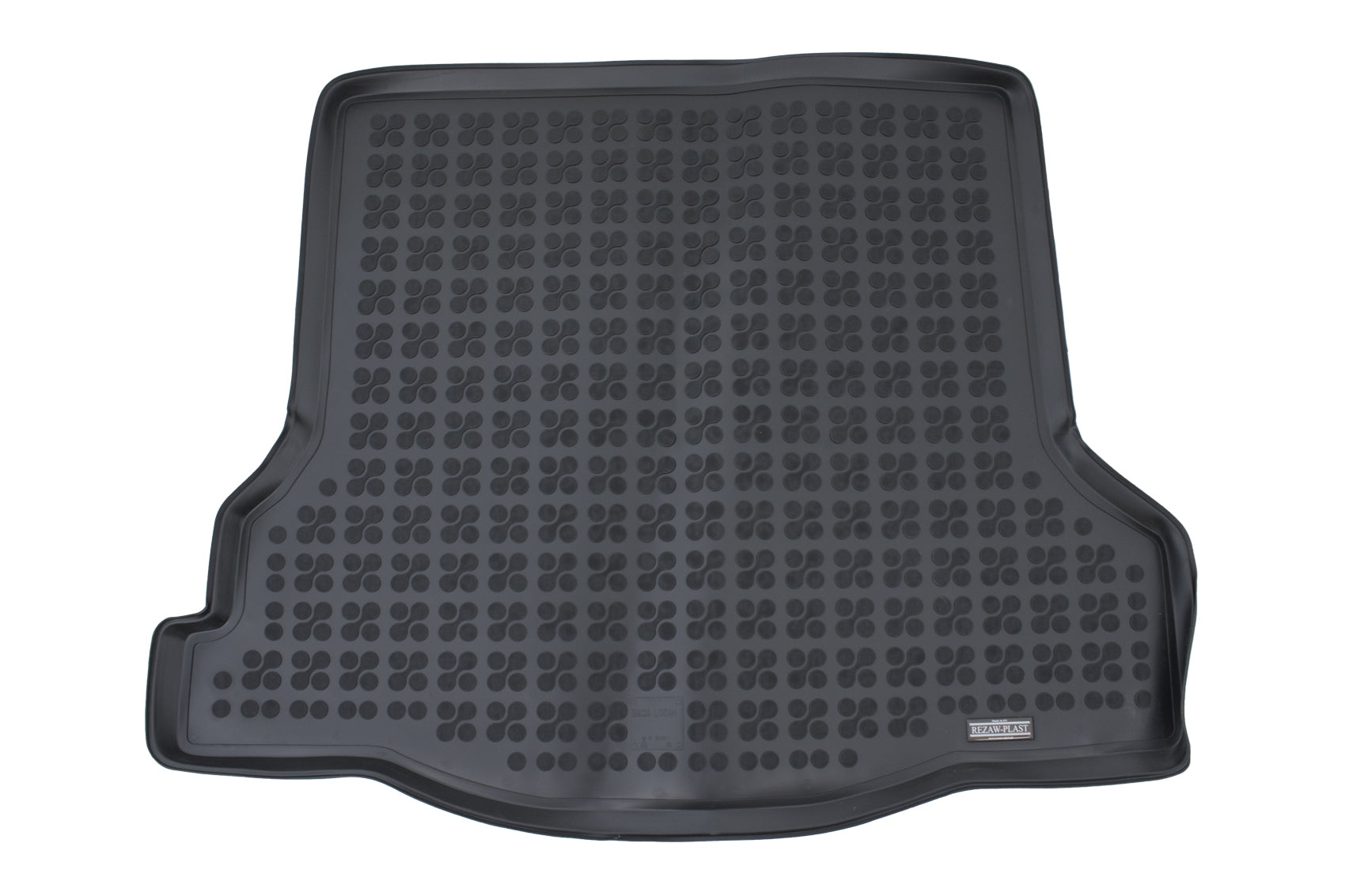 Gummi Kofferraummatte Schwarz Passend Für Dacia Logan II Limousine (2013-2020) Rezaw Plast