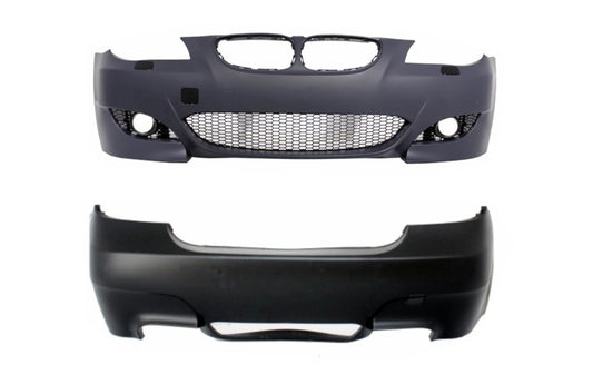 Bodykit für BMW 5er E60 2003-2010 M5 Look SRA Doppelt Auslauf Diffusor CarPartsTuning
