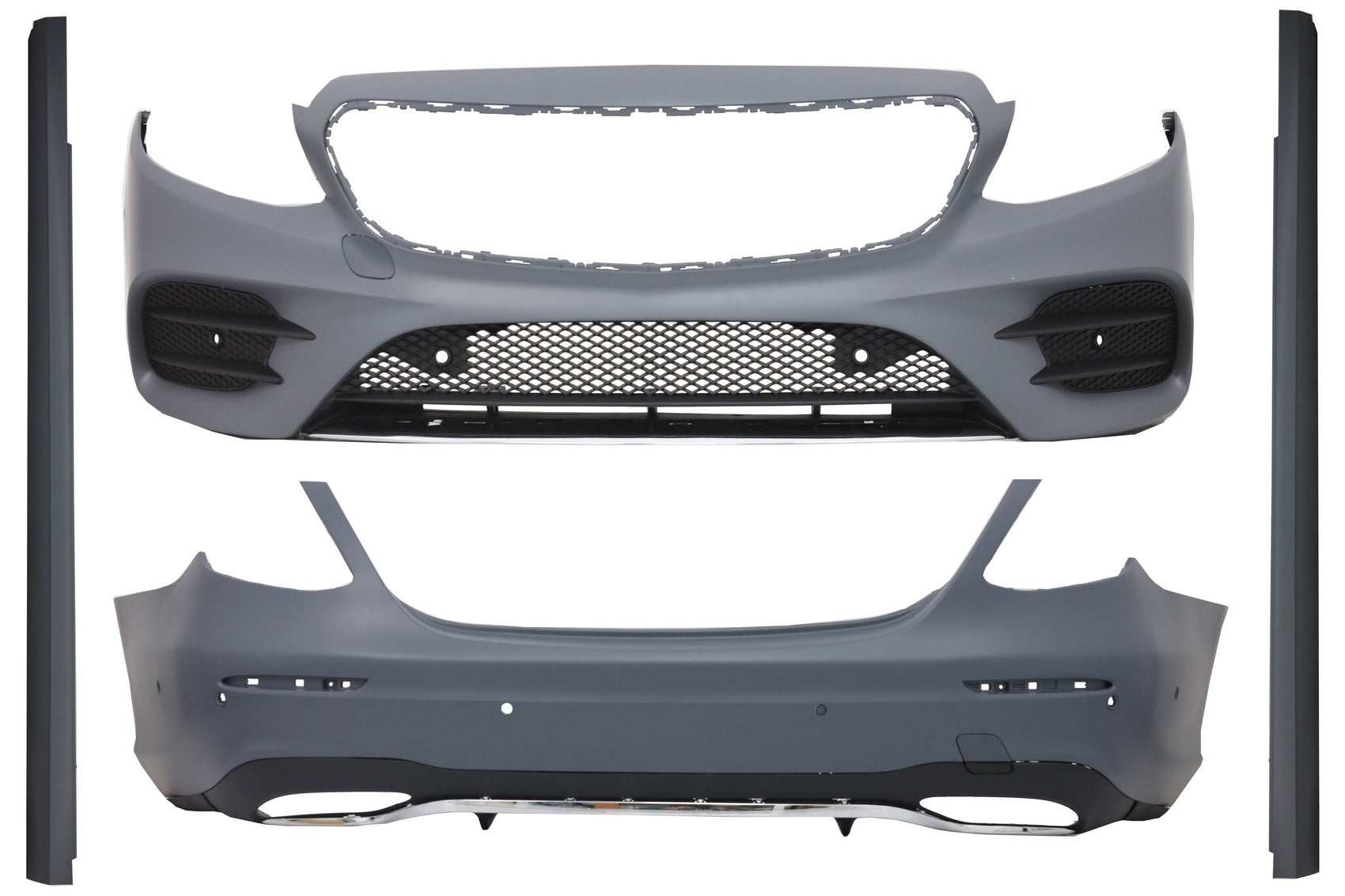 Bodykit für Mercedes E-Klasse W213 16-19 E43 E53 Sport Line Look PDC Seitenschweller CarPartsTuning