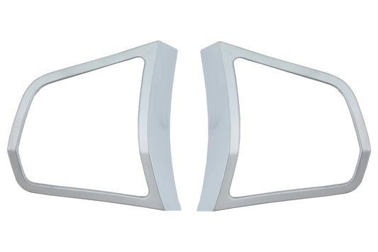 Lenkrad-Knopf-Abdeckungs Zierleiste Matt Chrom für BMW 5er F10 F11 2010-2017 CarPartsTuning