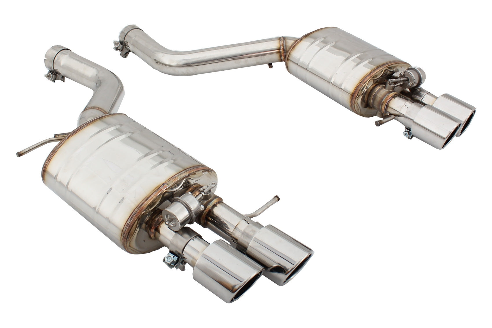 Kit Auspuff Twin für BMW F10 Benzin 1.6 2.0 L520i N2B20 NB20B16 528i NB20B20 I4 CarPartsTuning