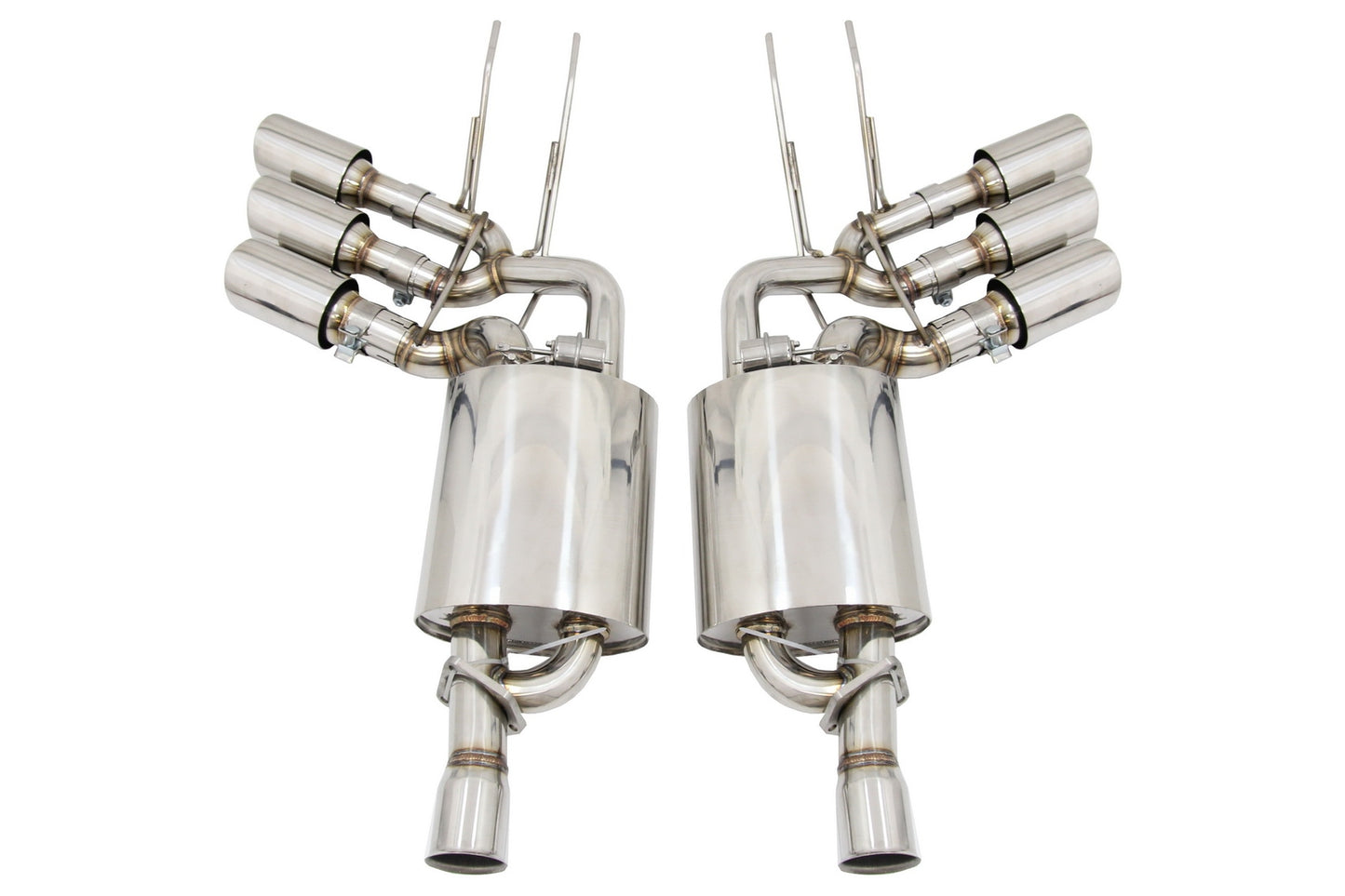 Abgassystem für Mercedes W463 09-18 G500 G55 G63 G65 AMG Dreifacher Auspuff CarPartsTuning
