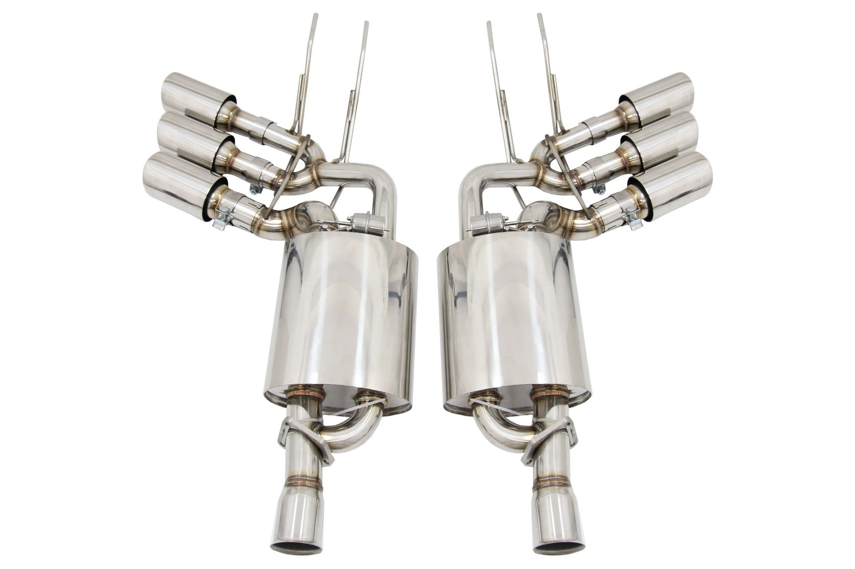 Abgassystem für Mercedes W463 09-18 G500 G55 G63 G65 AMG Dreifacher Auspuff CarPartsTuning