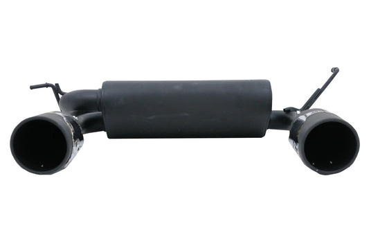 Auspuff Achse Zurück für JEEP Wrangler Rubicon JK Doppelt Metal Mulisha Look CarPartsTuning