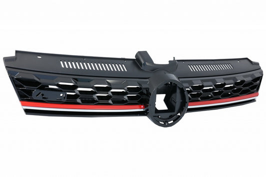 Zentraler Kühlergrill für VW Golf 7.5 VII Facelift 17+ Gitter GTI Design- CarPartsTuning