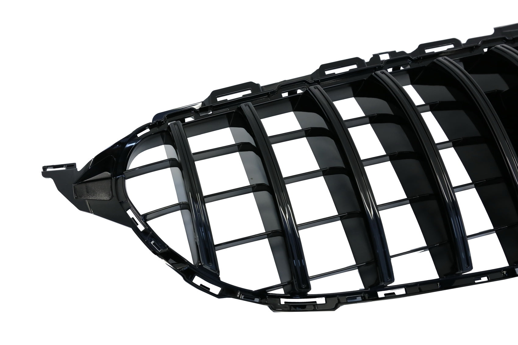 Kühlergrill für Mercedes C W205 S205 C205 14-18 GT-R Panamericana Ohne Kamera CarPartsTuning