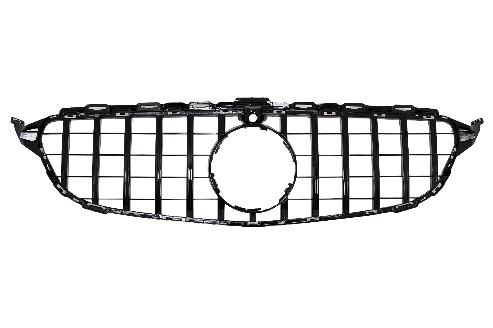 Kühlergrill für Mercedes C W205 S205 C205 S205 14-18 GT-R Panamericana Look CarPartsTuning