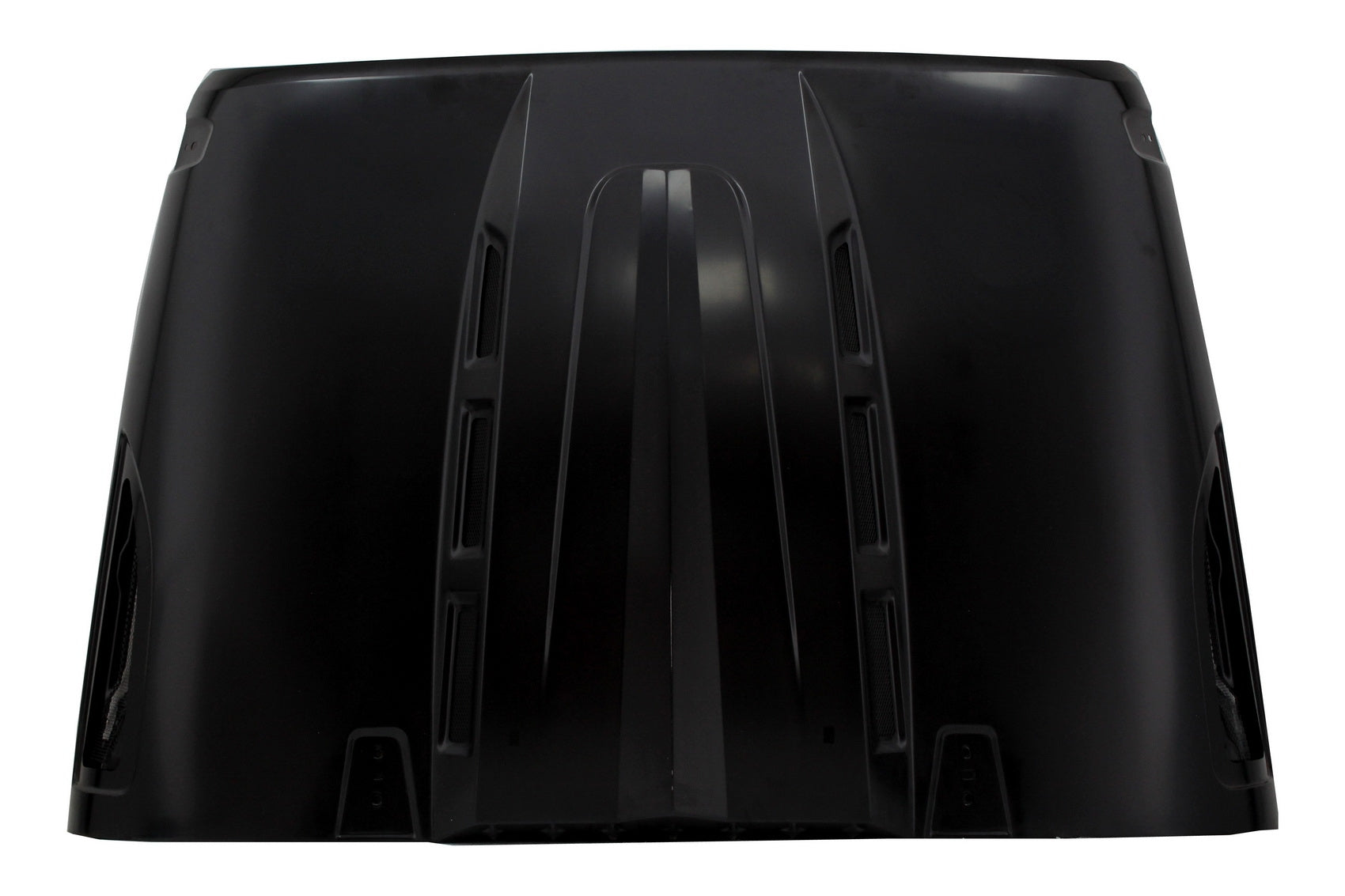 Kapuze Motorhaube für Jeep Wrangler 2D 4D 07-17 Luft Motorkühlung Carbon Look CarPartsTuning