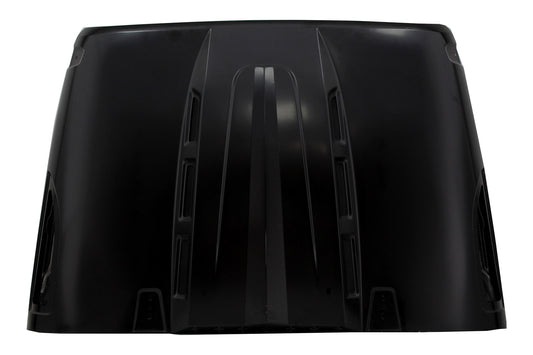 Kapuze Motorhaube für Jeep Wrangler 2D 4D 07-17 Luft Motorkühlung Carbon Look CarPartsTuning