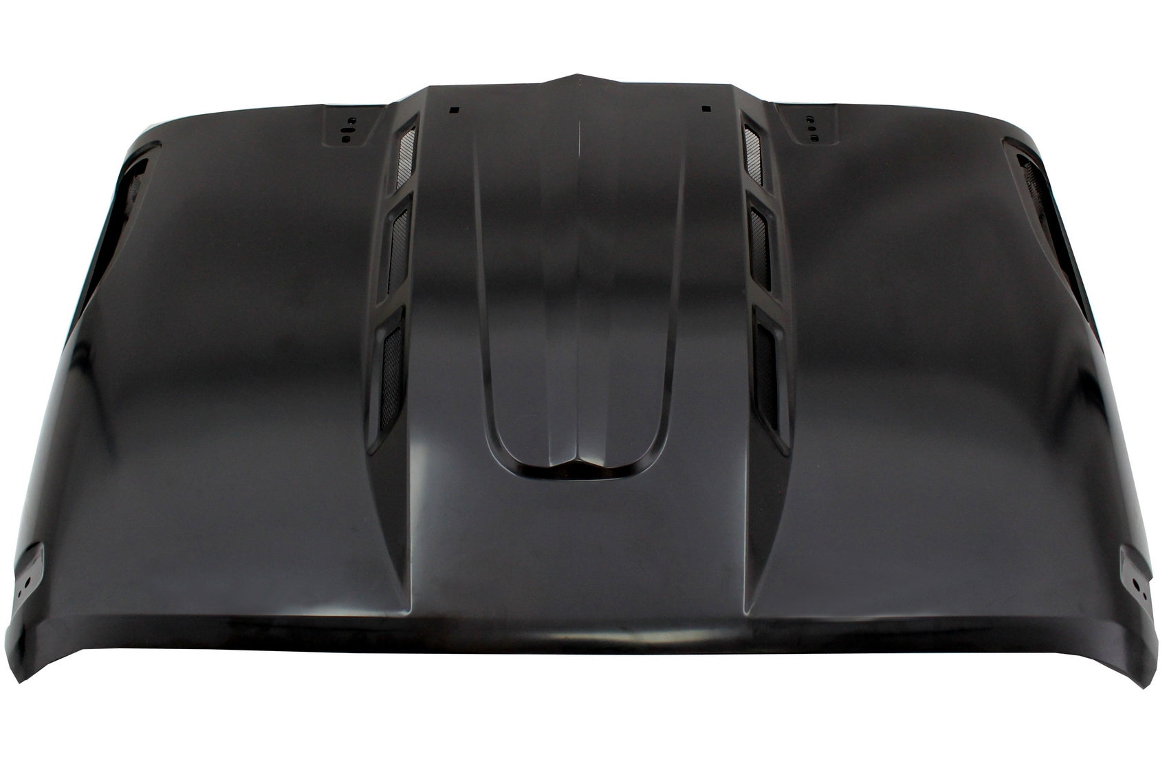 Kapuze Motorhaube für Jeep Wrangler 2D 4D 07-17 Luft Motorkühlung Carbon Look CarPartsTuning