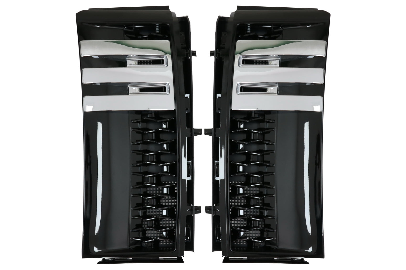 Seitliche Lüftungsgitter für Vogue III L322 02-12 Autobiography Schwarz Edition- CarPartsTuning