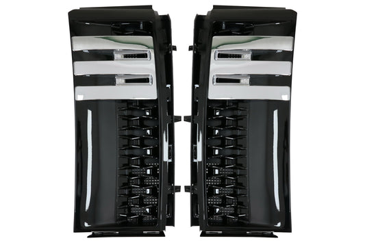 Seitliche Lüftungsgitter für Vogue III L322 02-12 Autobiography Schwarz Edition- CarPartsTuning