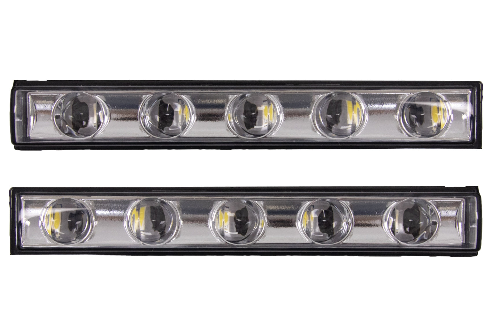 LED Tagfahrlicht Licht Chrom für Mercedes G W463 89+ G65 Design CarPartsTuning