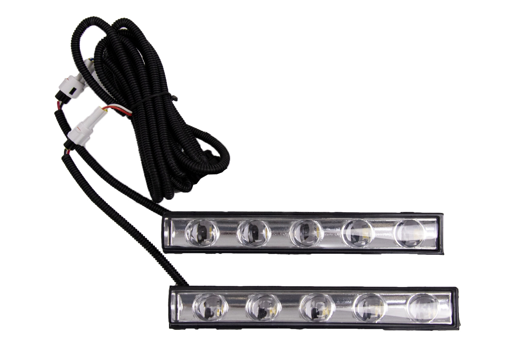 LED Tagfahrlicht Licht Chrom für Mercedes G W463 89+ G65 Design CarPartsTuning