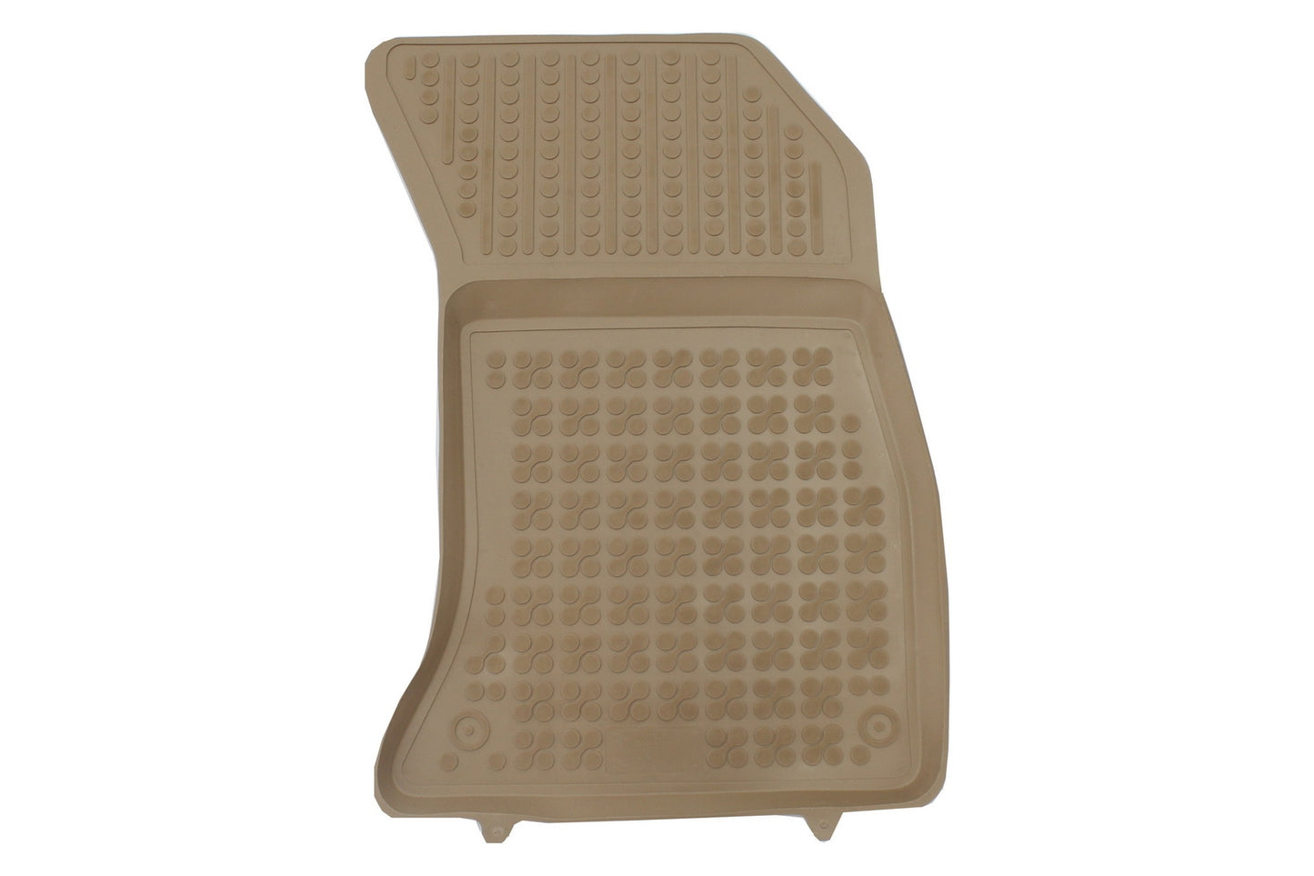 Gummi Auto Fußmatten Beige geeignet für AUDI Q5 FY 2017+- CarPartsTuning