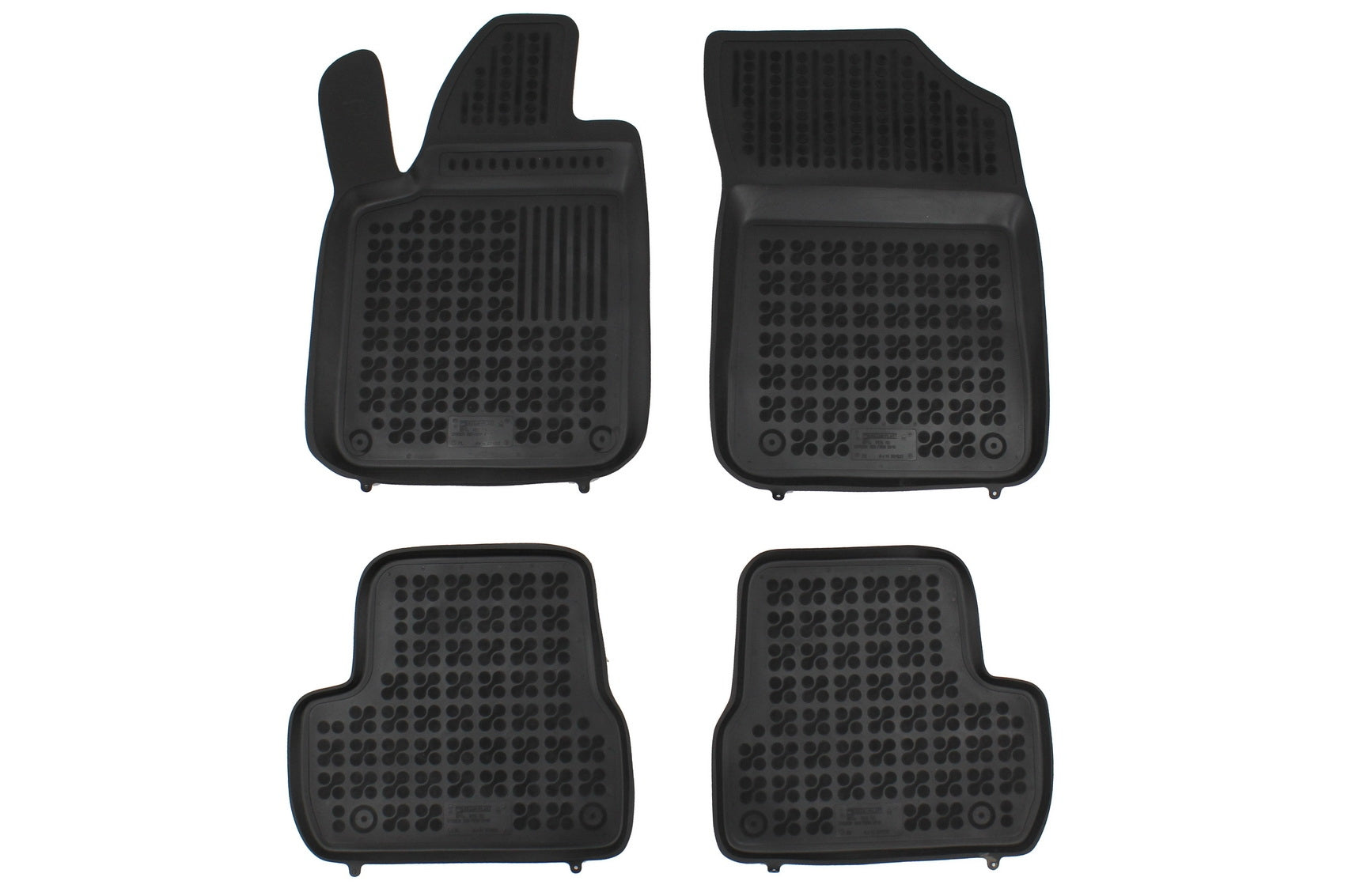 Fußmatte Schwarz Passend Für Citroen Ds3 (2009 -2016) Rezaw Plast