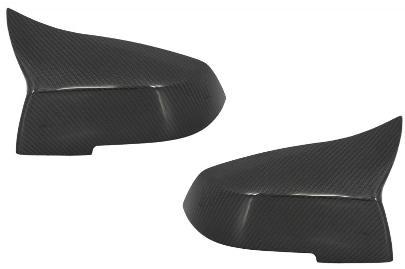 Kit Spiegelabdeckungen & Kofferraumspoiler für 3er F30 2011-2018 M4 Look Kohlenstoff CarPartsTuning