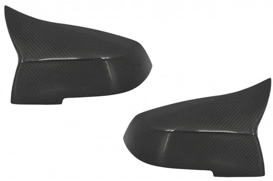 Kit Spiegelabdeckungen & Kofferraumspoiler für 3er F30 2011-2018 M4 Look Kohlenstoff CarPartsTuning