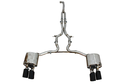 Auspuffanlage für Porsche Panamera 18+ Turbolader 3.0T V6 Benzinmotorventil- CarPartsTuning