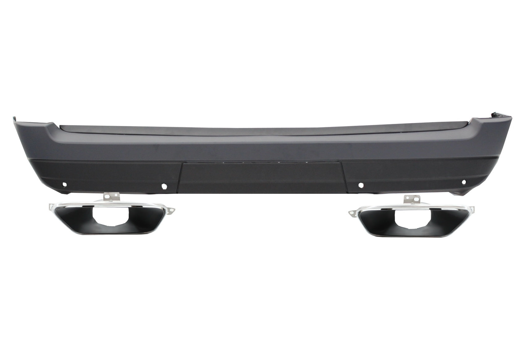 Heckstoßstange Mit Auspuffblenden Passend Für Range Rover Vogue IV L405 (2013-2017) Upgrade Auf Facelift 2018+ Look KITT