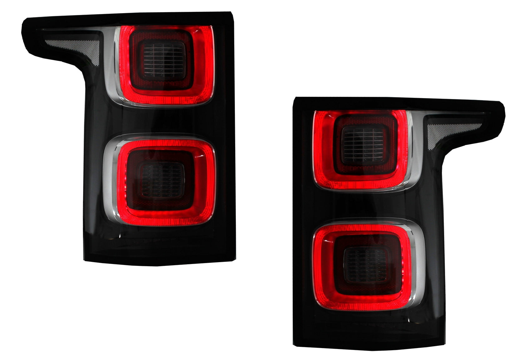 Full LED Rückleuchten für Range Rover Vogue L405 2013-2017 Facelift Look Rauch Carpartstuning Austria