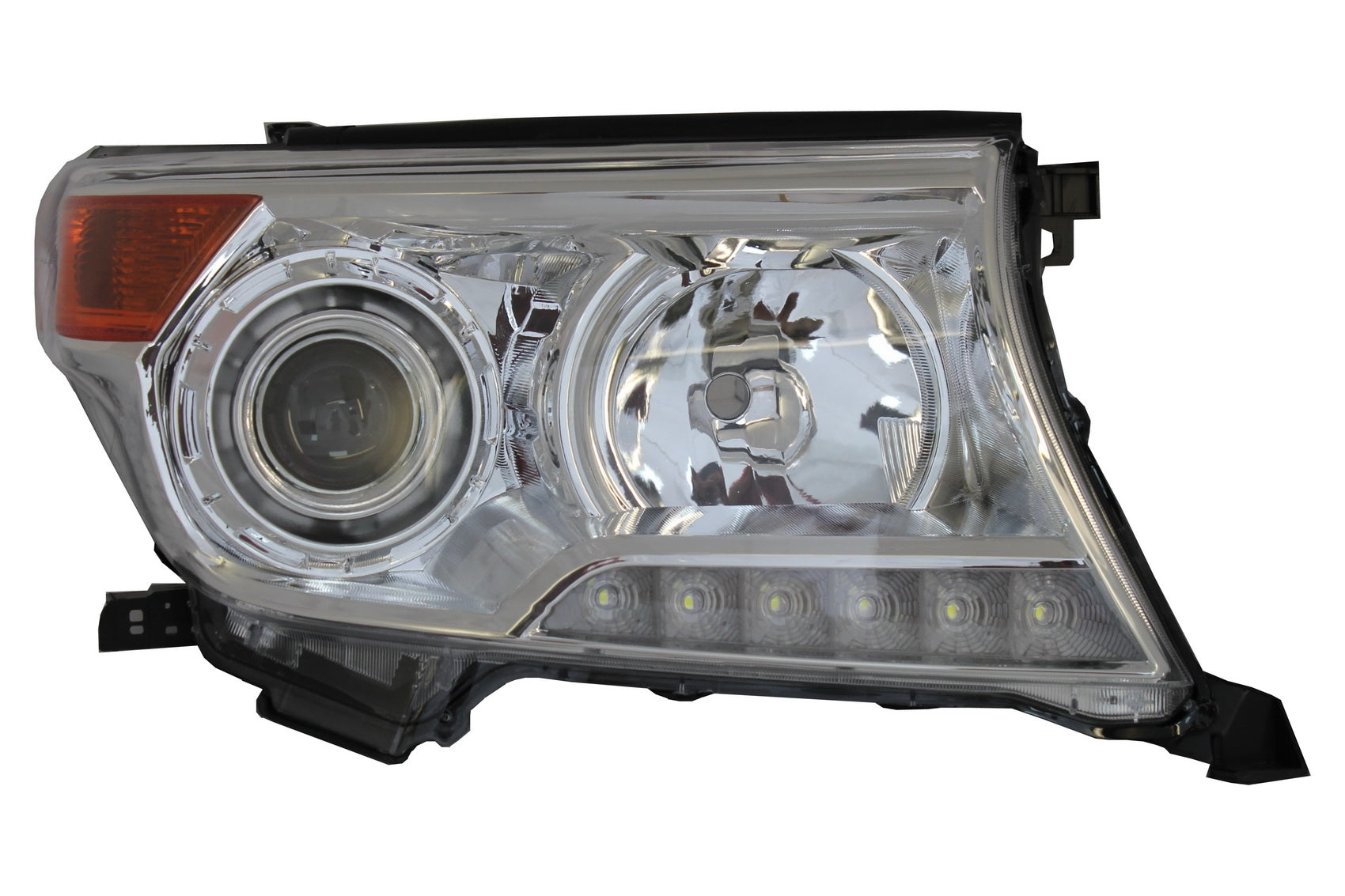 Scheinwerfer LED DRL für Toyota Land Cruiser FJ200 08-12 Upgrade auf Facelift 12 Modell CarPartsTuning