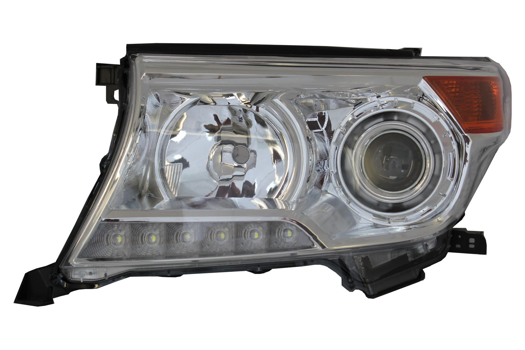 Scheinwerfer LED DRL für Toyota Land Cruiser FJ200 08-12 Upgrade auf Facelift 12 Modell CarPartsTuning