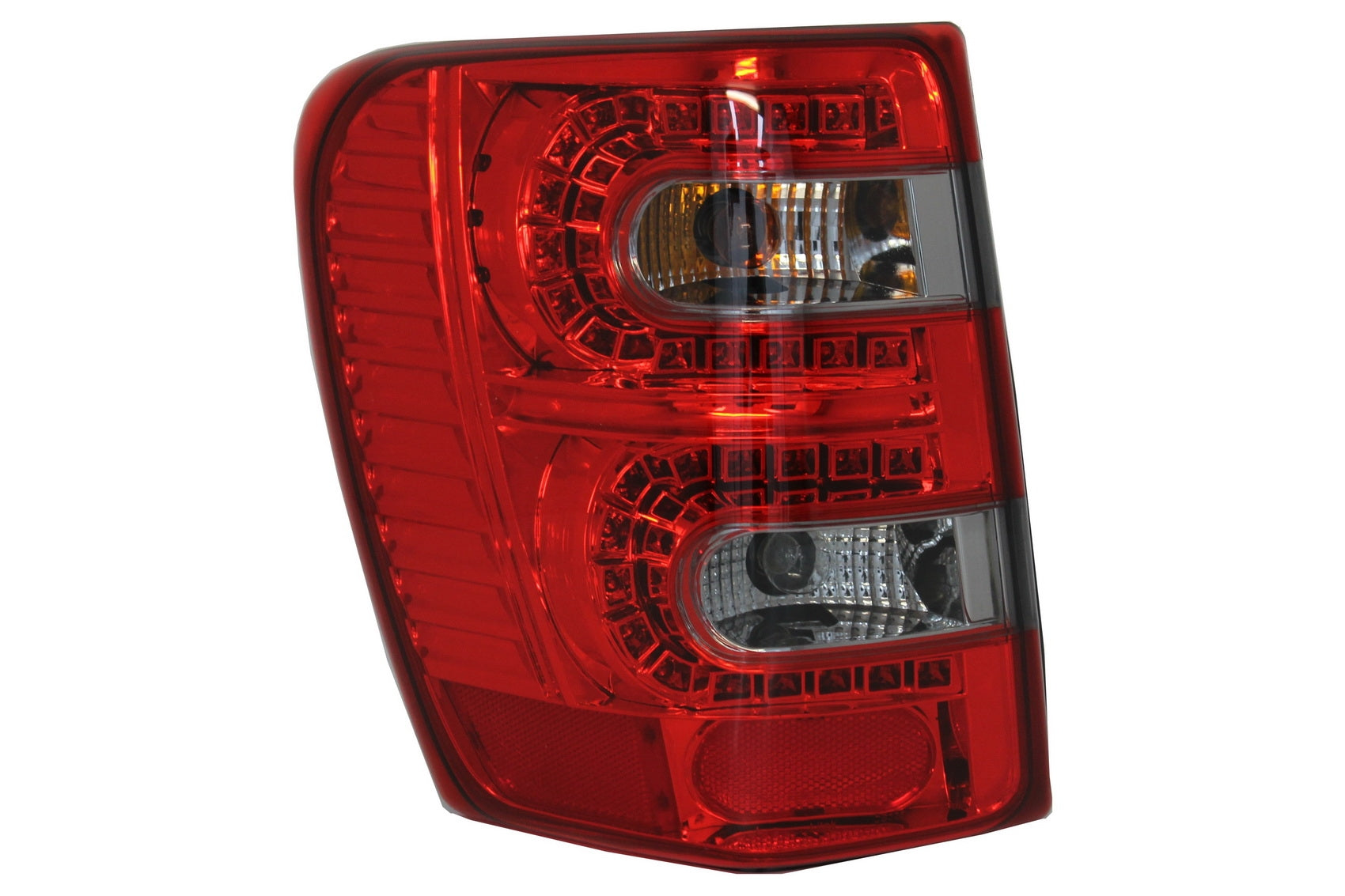 Rückleuchten LED für JEEP Grand Cherokee 1999-05.2005 rot Rauch CarPartsTuning